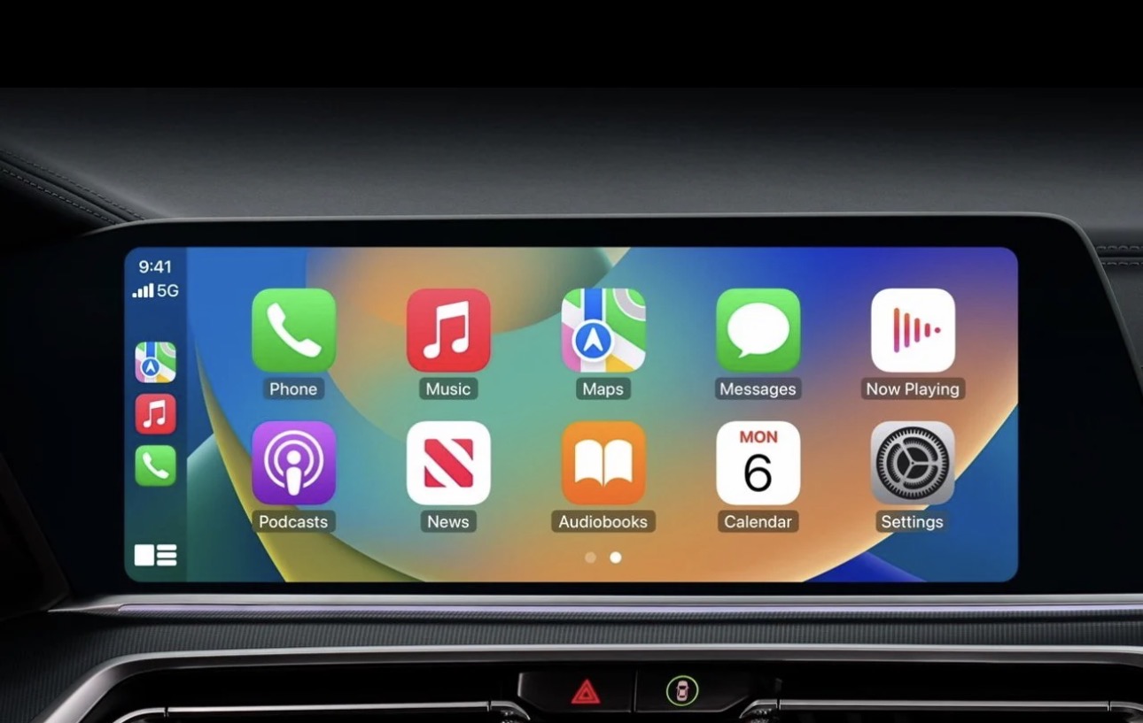 CarPlay screen upgrade